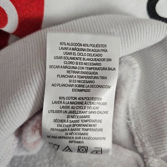 Five By Five By Master Piece Savage Red And Black Graphic Sweatshirt Hoodie - Picture 6 of 6